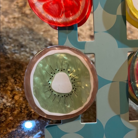 Piper K Fruit-Themed Hair Clip Set 🍉🍋🥝🍊 - Picture 2 of 5